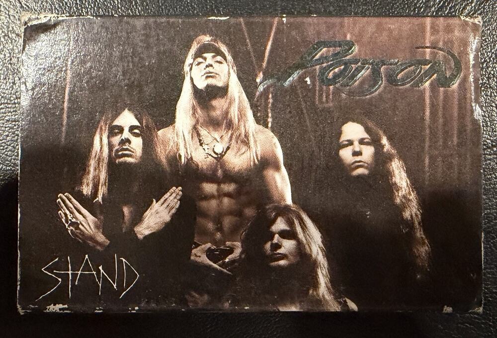Poison - Stand [Cassette Single] (1993, Capitol/EMI Records) Out If Print